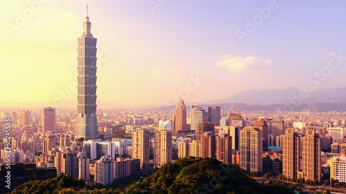 Taipei, Taiwan Skyline Panorama #50245535