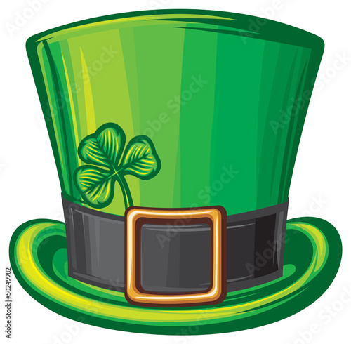 saint patrick's day leprechaun green hat