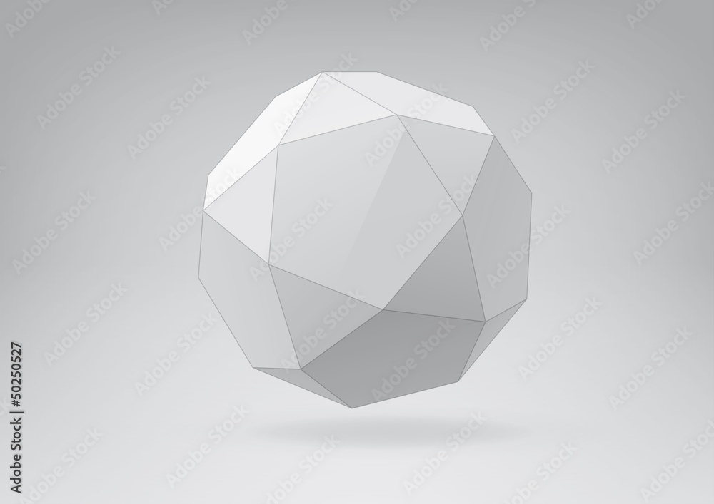 Icosidodecahedron for your graphic design Icosidodecahedron for your graphic design