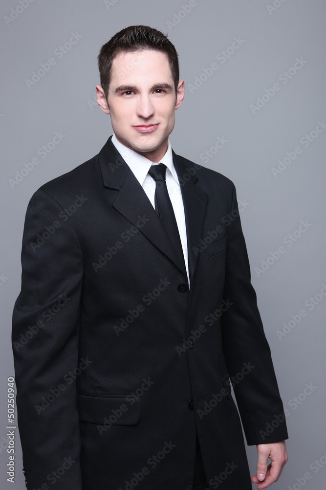 Smiling Young Business Man Smiling Young Business Man