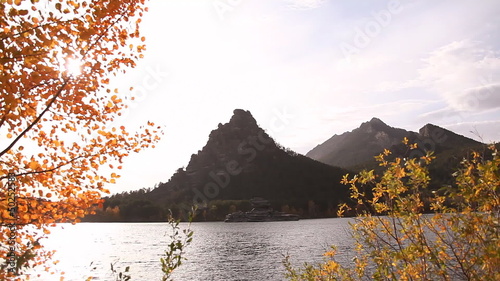 The autumn landscape in Burabay. photo