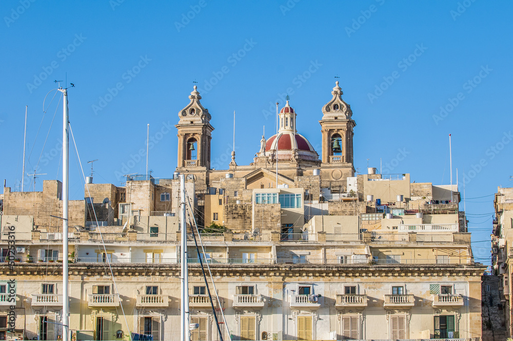Basilica of Senglea in Malta.