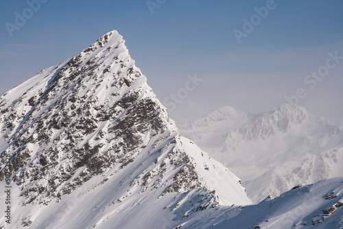 Peak in the Alps