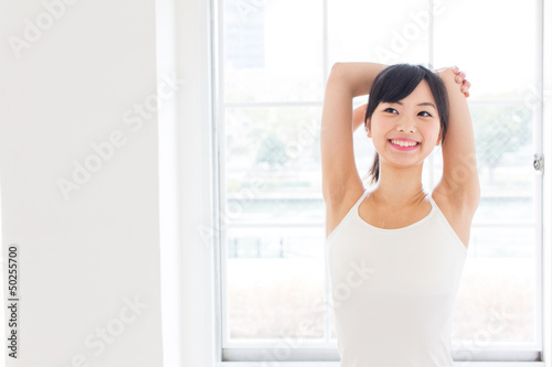 attractive asian woman relaxing Free Download attractive asian woman relaxing - GFXLoad