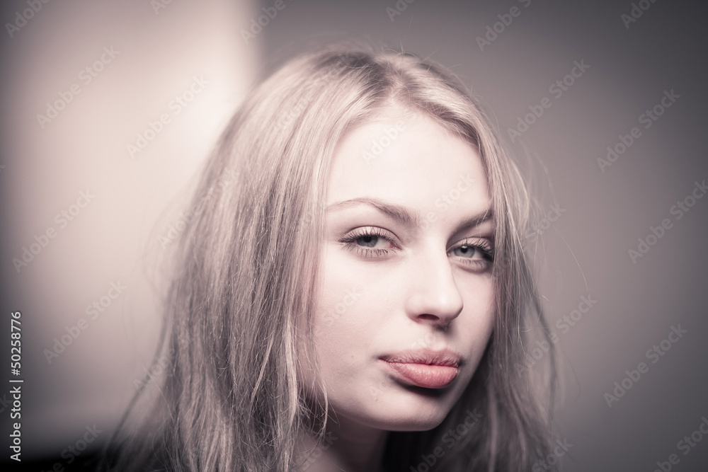 Fototapeta premium beautiful delicate girl