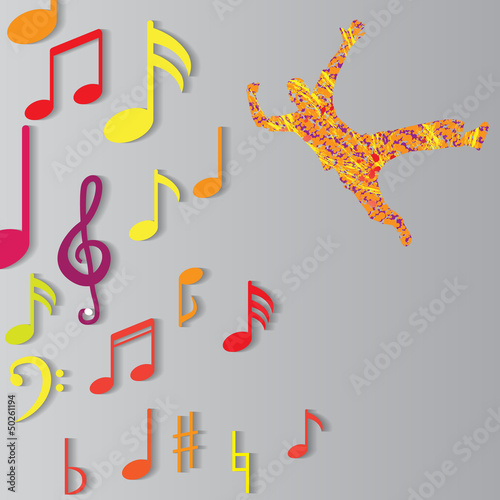 Party people vector background