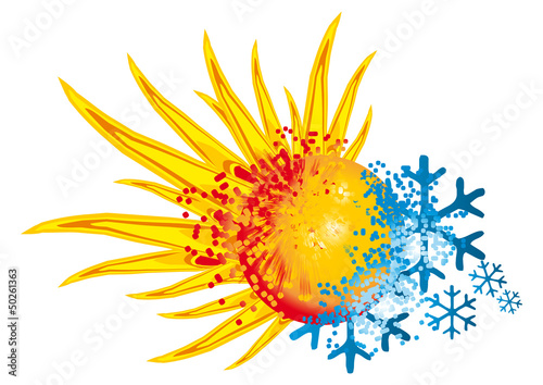logo hot and cold