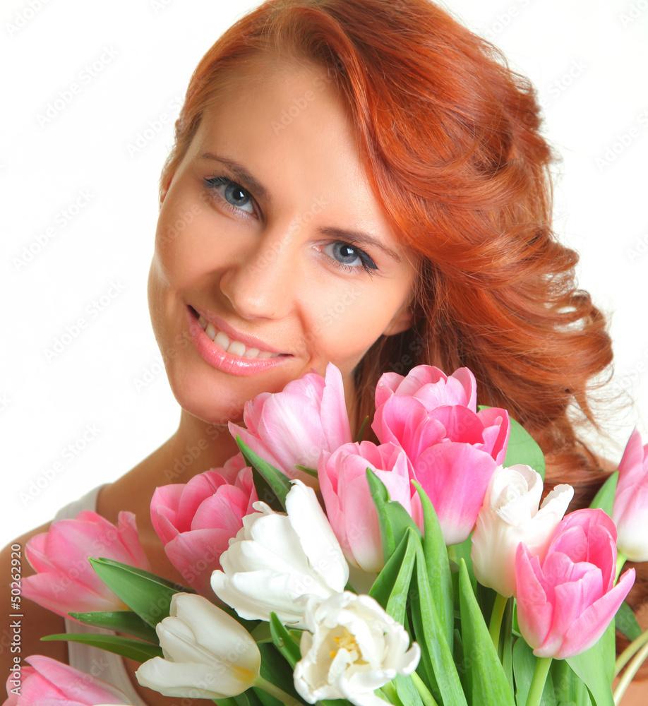 tulips and smile