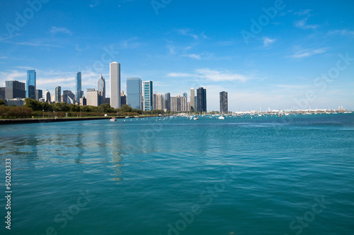 Chicago skyline © smilingsunray