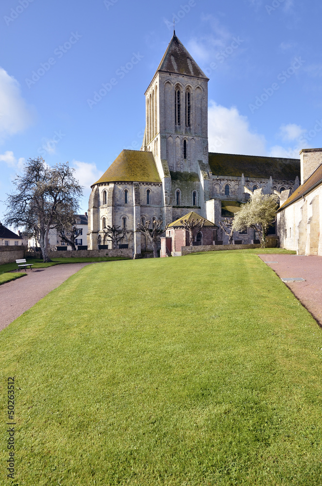 Church of Ouistreham in France
