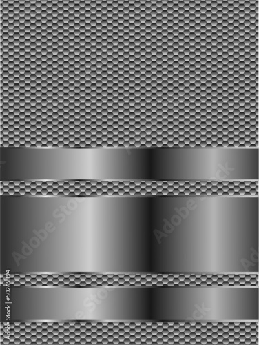 Hintergrund in Metalliclook