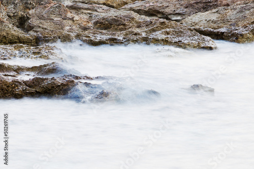 Felsen im Meer