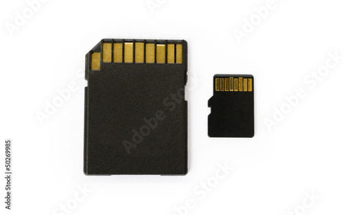 Micro SD card and SD adapter