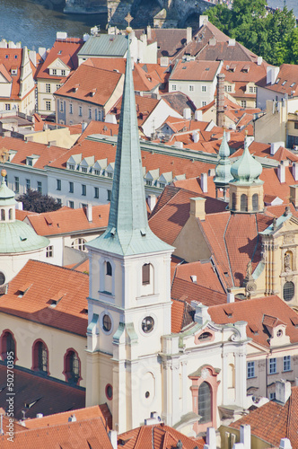 Saint Thomas church at Prague