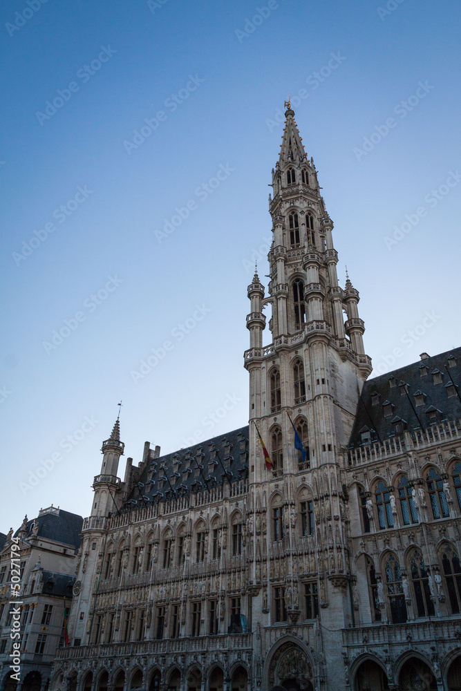 Town hall in the Grand Place, Brussels