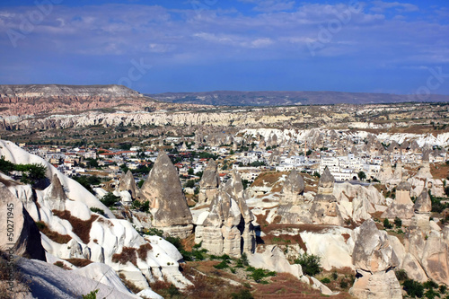 stone formations, Cappadocia, Turkey
