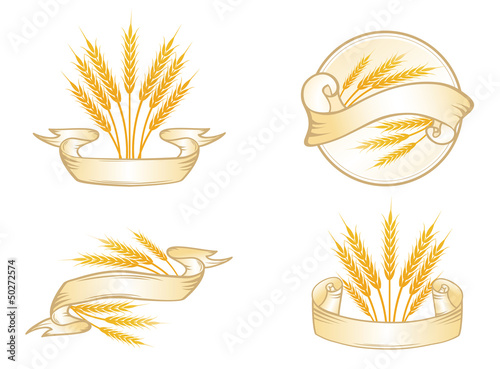 Wheat Label Set
