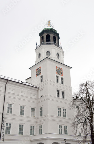 Carillion between Mozart Square and Cathedral Square at Salzburg photo