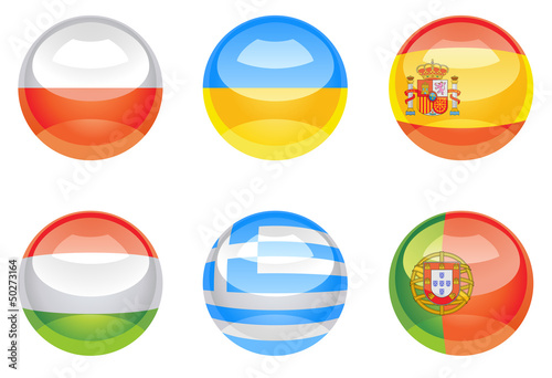 Free Download Flag buttons - GFXLoad