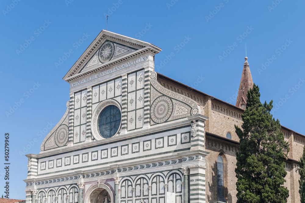 Santa Maria Novella church in Florence, Italy Santa Maria Novella church in Florence, Italy
