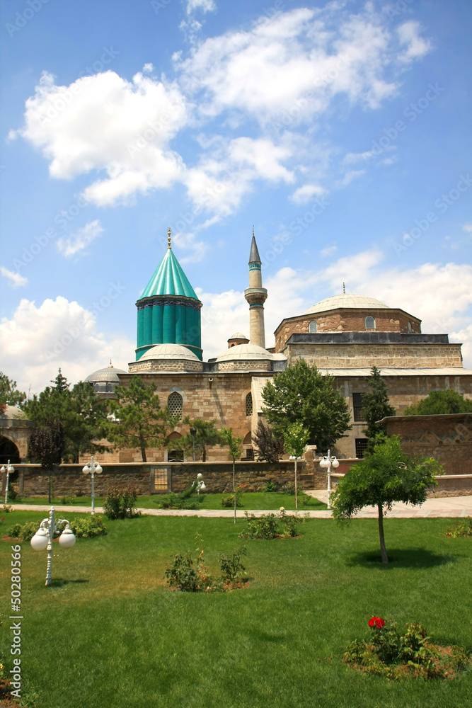 Mevlana museum mosque