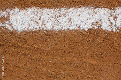 Baseball Infield Chalk Line
