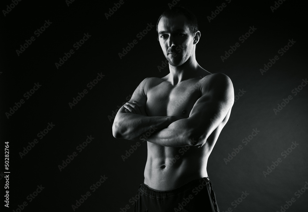 Fototapeta premium Athletic male