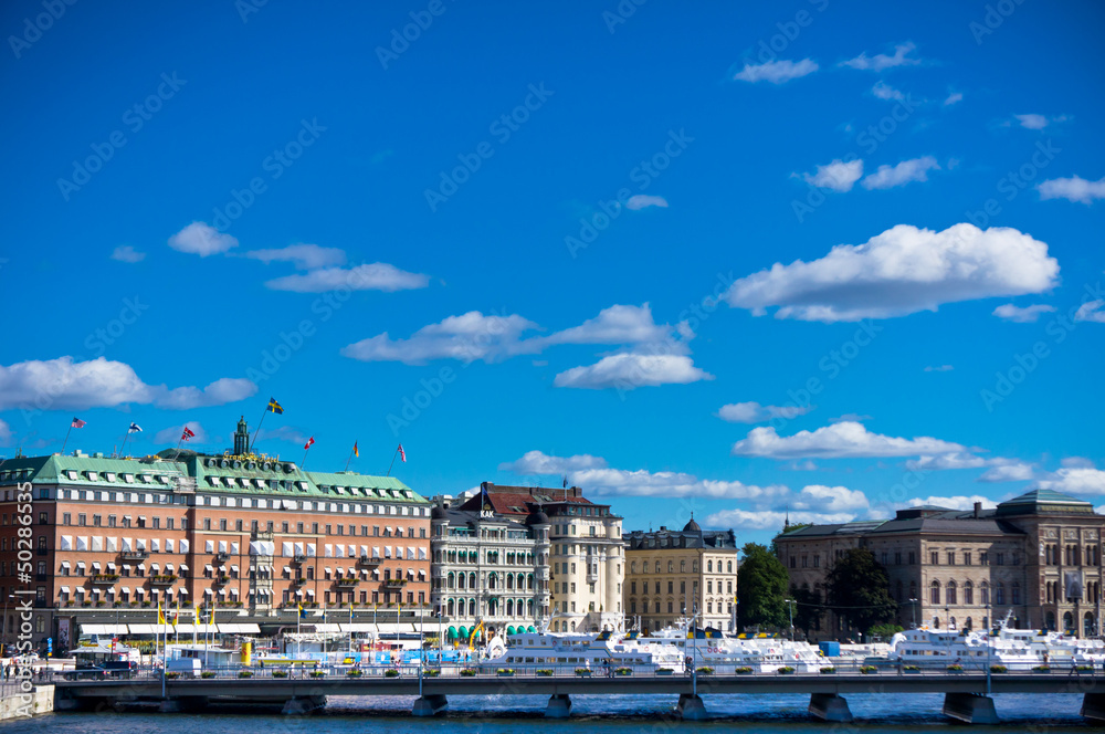 A view of Stockholm old city, Sweden
