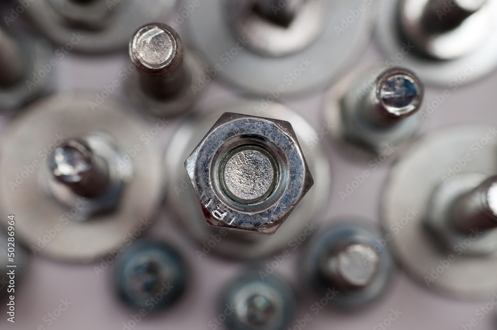 Obraz premium bolt and nut