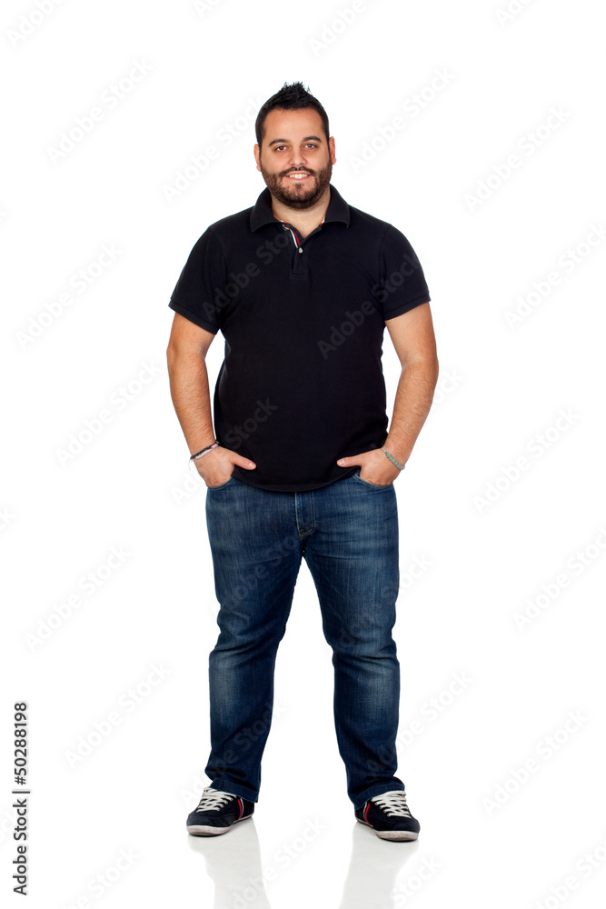 Bearded young men in black Bearded young men in black