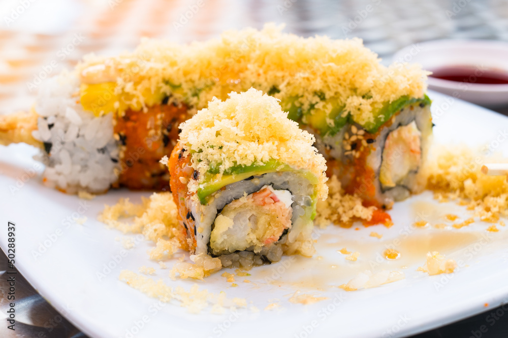 Shrimp tempura roll