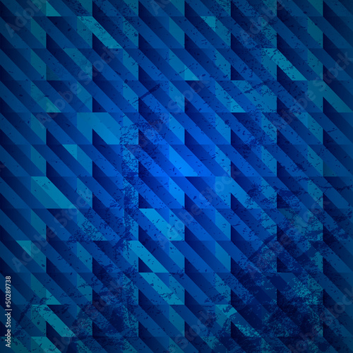 dark blue geometric background for design with sample text