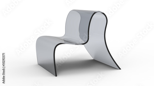 Organic Acrylic Chair