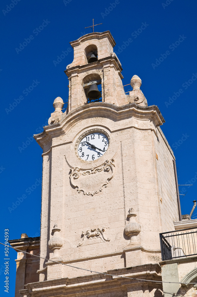 Clocktower. Massafra. Puglia. Italy.