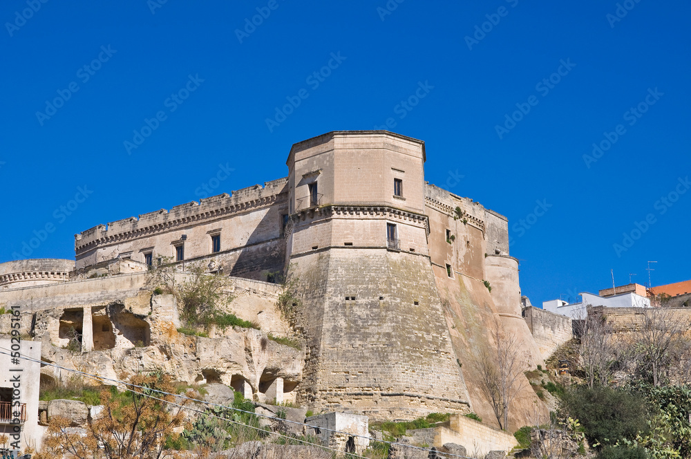 Castle of Massafra. Puglia. Italy.