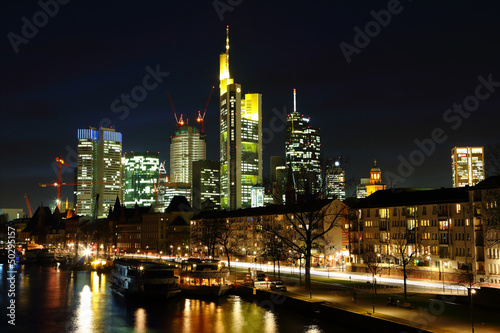 Frankfurt am Main - Blick von der Alten Br  cke - 2013