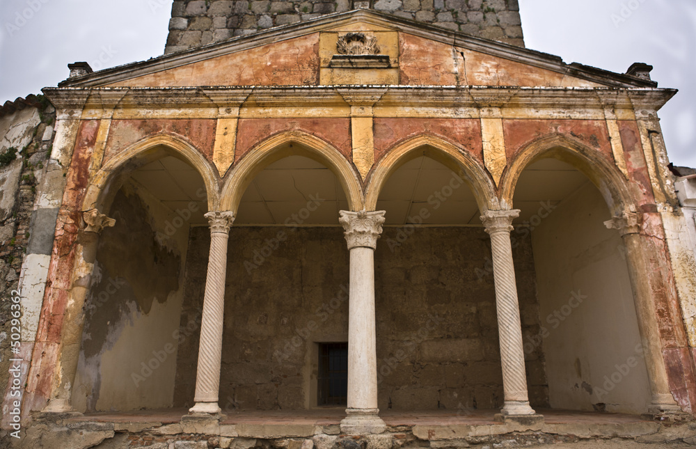 Nineteenth century porch