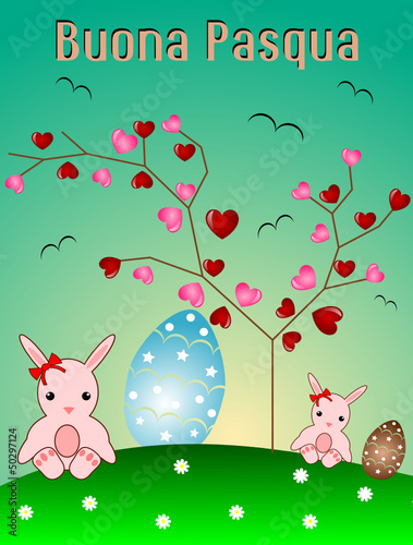Cartolina di Buona Pasqua