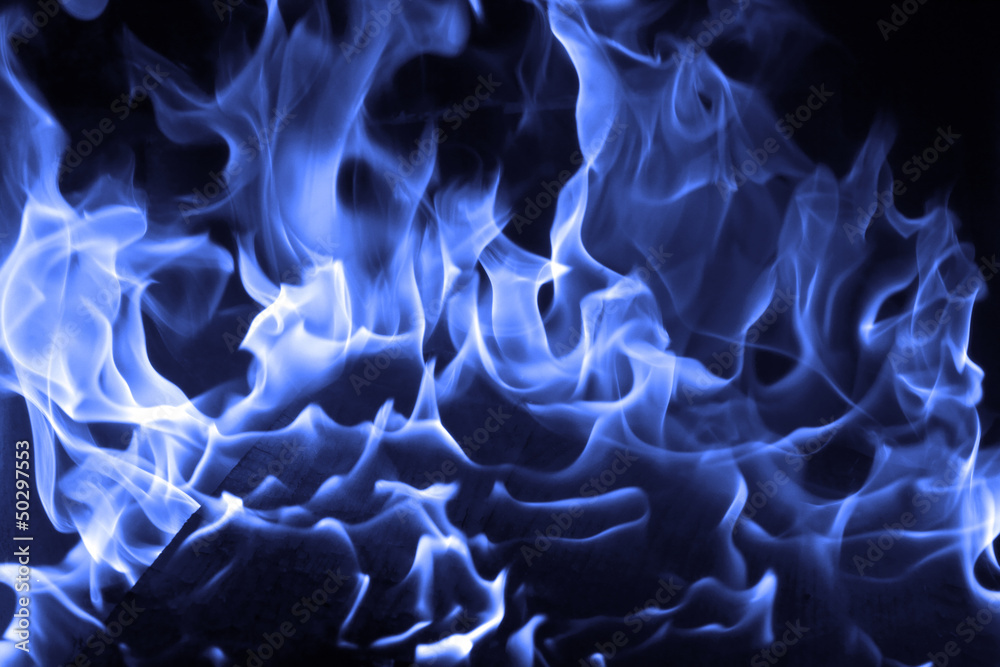 Blue fire