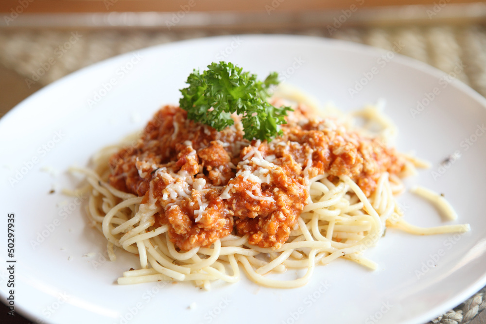 spaghetti bolognese