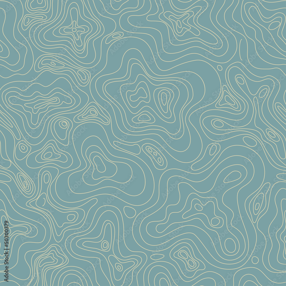 Vector Seamless Pattern of Funny Curves Vector Seamless Pattern of Funny Curves