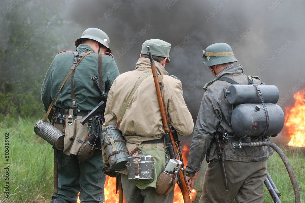 WWII reenactment