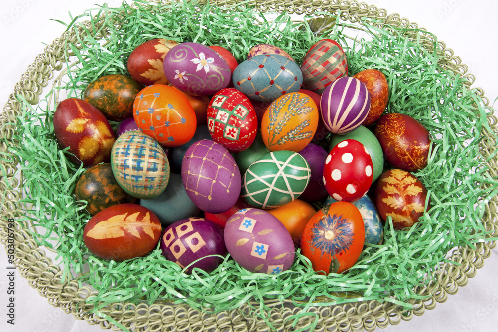 Fototapeta premium Easter eggs