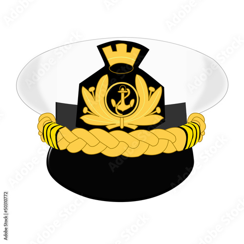 Berretto da Ammiraglio Marina Militare photo
