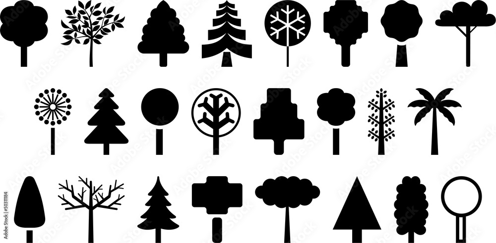 Set of vectorized trees