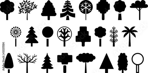 Set of vectorized trees