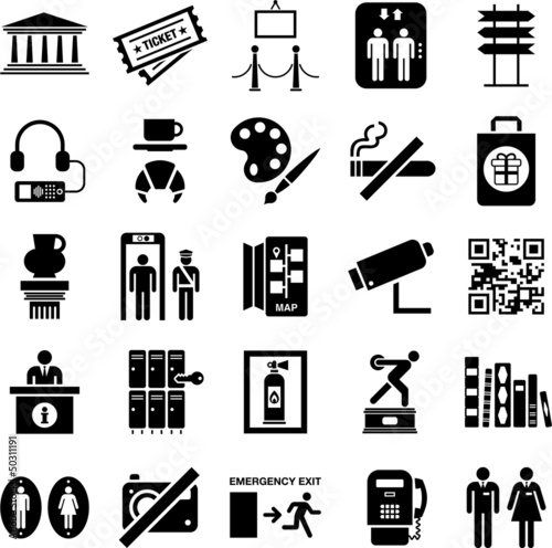 Museum icons