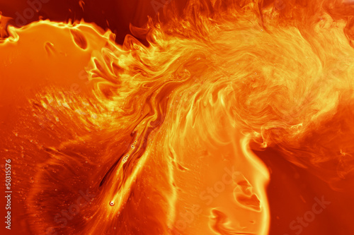 Fototapet Magical fiery background