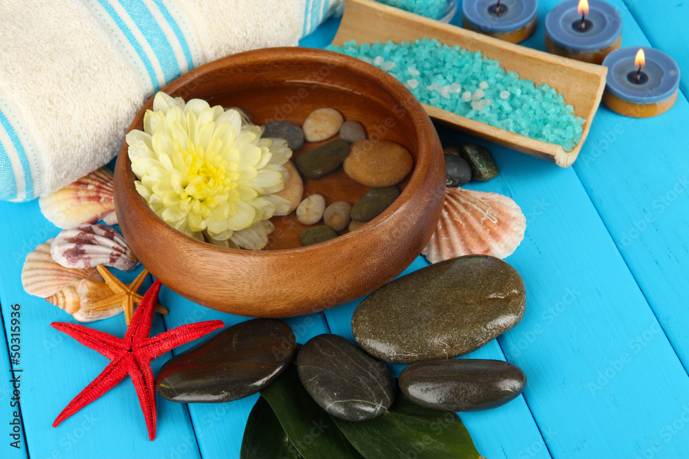 Sea spa elements close up Sea spa elements close up