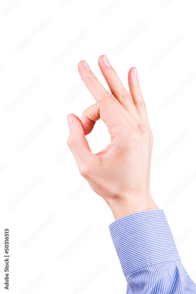 Male hand showing ok sign. Positivity concept. Male hand showing ok sign. Positivity concept.